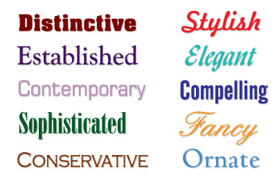 fonts