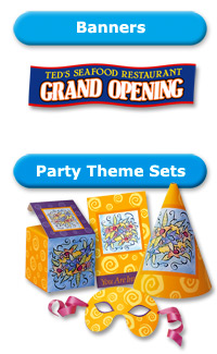 Banners & Party Theme Sets
