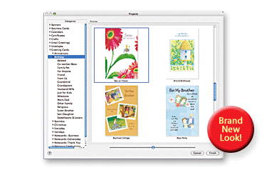 Choose Your Project - Brand New Look!